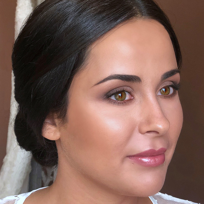 maquillaje y peinado para novia en barcelona
