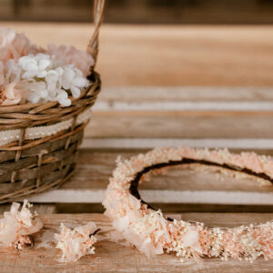 Corona de flores Boho